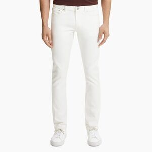NWT Theory Raffi Neoteric Twill 5 Pocket Jeans Warm Ivory $195 MSRP – 33 x 33
